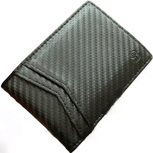 wallet SERMAN BRANDS travel security black bifold